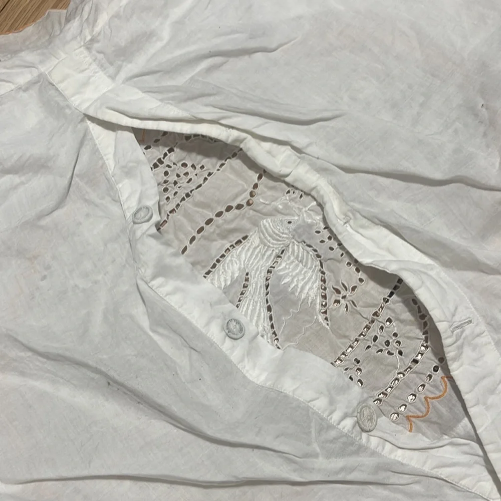 Dainty White lace pillow covering